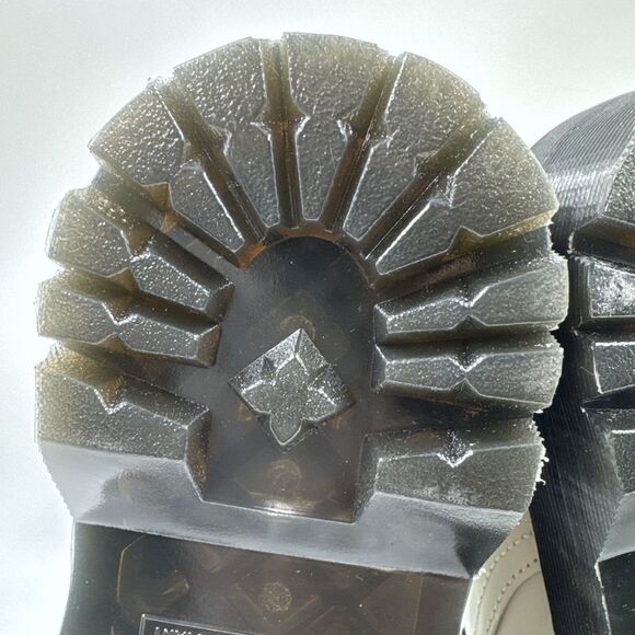 Dr. Martens Jadon 8-Eye Leather Chunky Platform Boot White Women Size 8 NEW - Picture 16 of 16